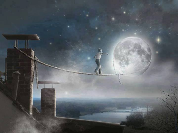 Marcher vers la lune