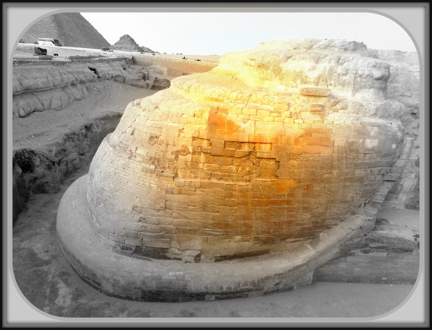 Guizèh. Le Sphinx.