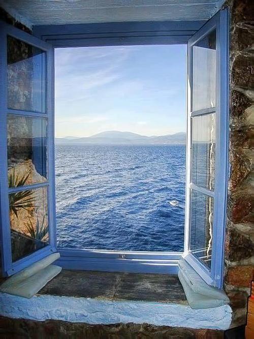 Grèce la mer