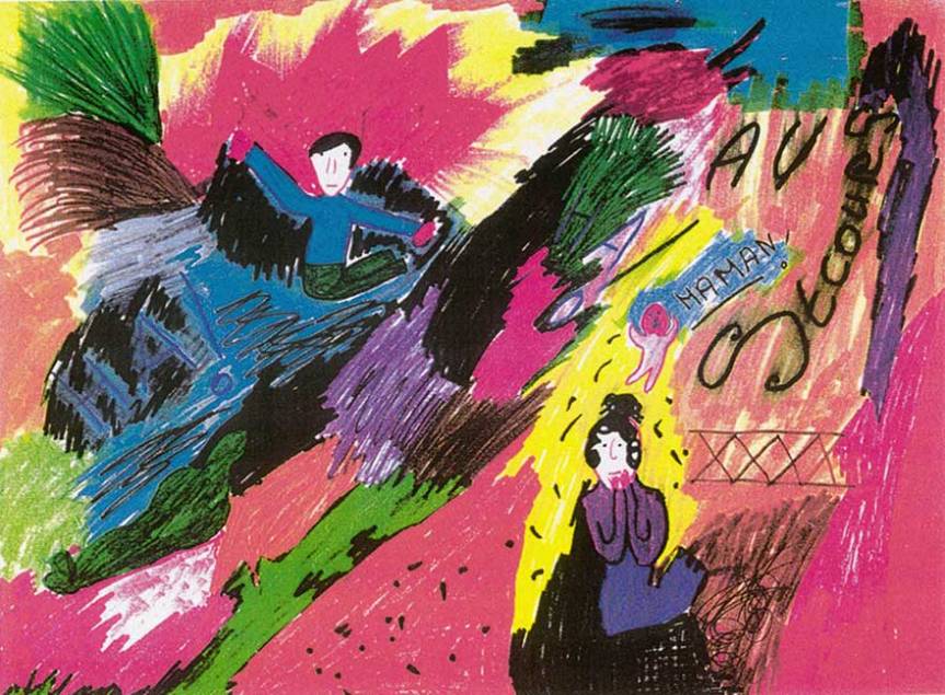 j'ai dessin la guerre